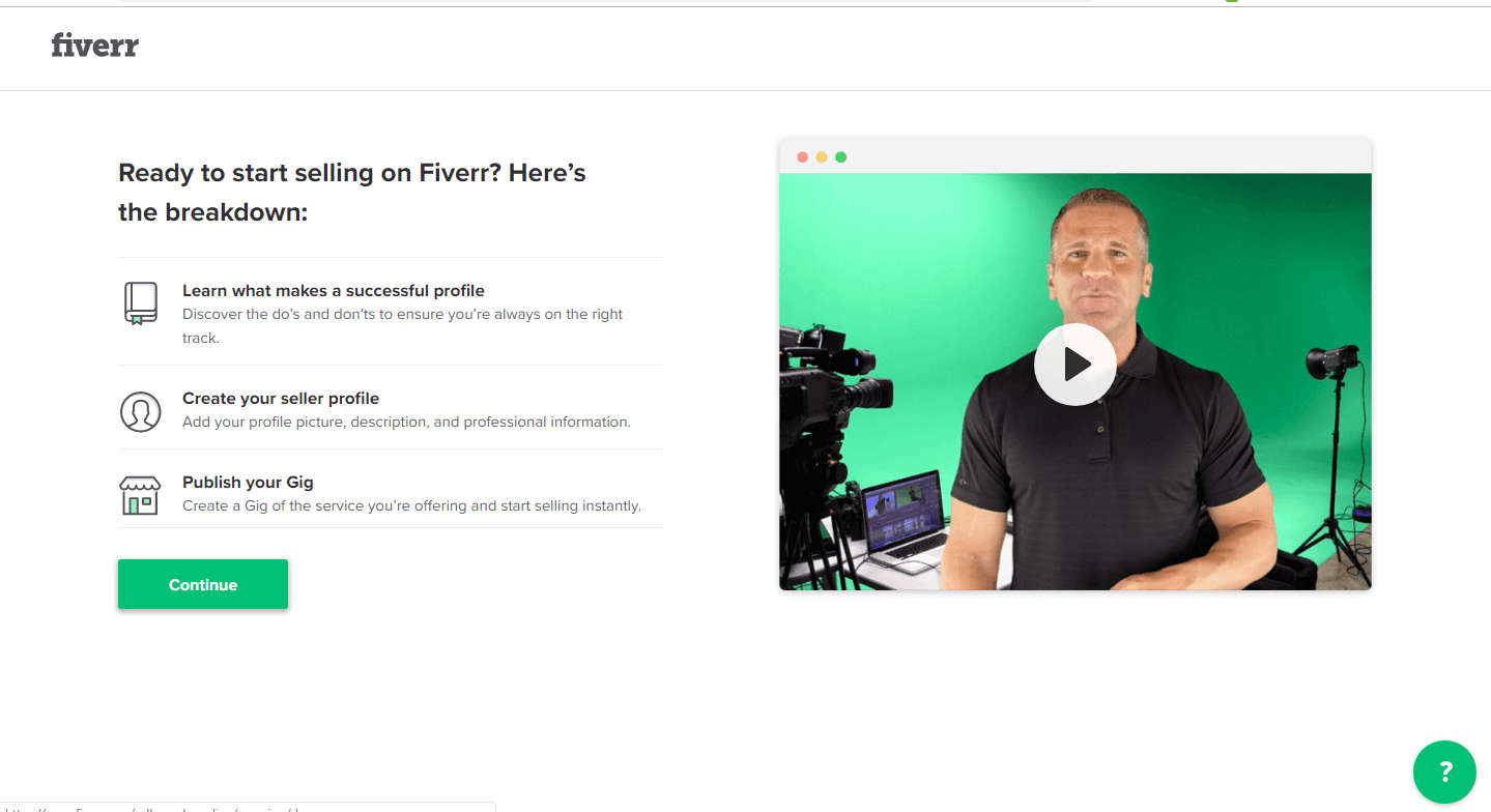 How to get started as a freelancer on the fiverr platform